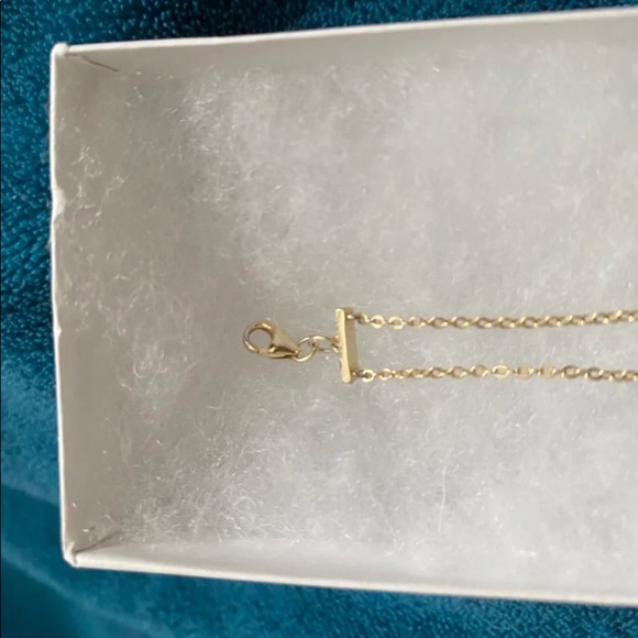 Yellow Gold LOVE Ankle Bracelet - Picture 5 of 10